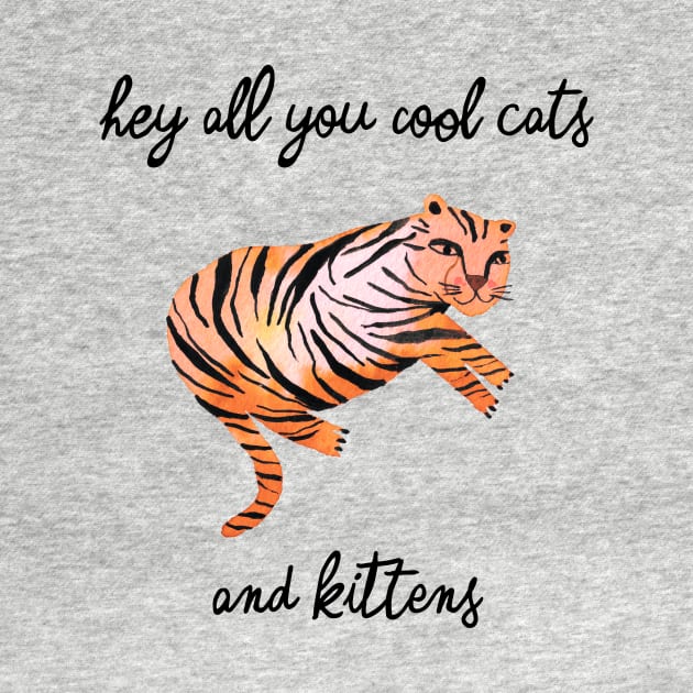 Hey you all cool big cats kittens yellow tiger by ninoladesign